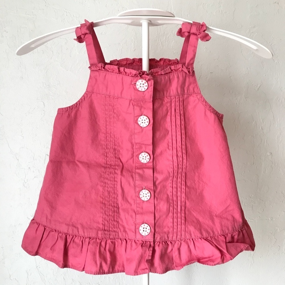 Janie & Jack Baby girl 18-24M tank blouse 💐